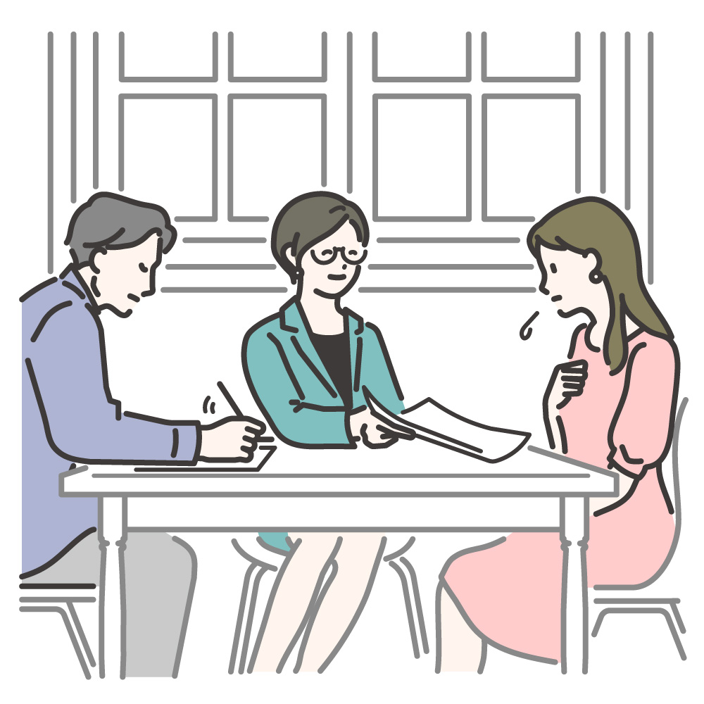 面談イラスト